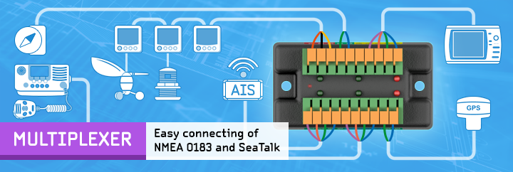 NMEA 0183 Multiplexer: простой способ объединить приборы