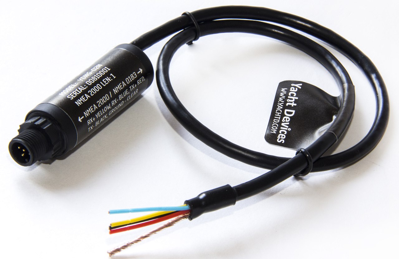 Наше десятое устройство: NMEA 0183 Gateway YDNG-02