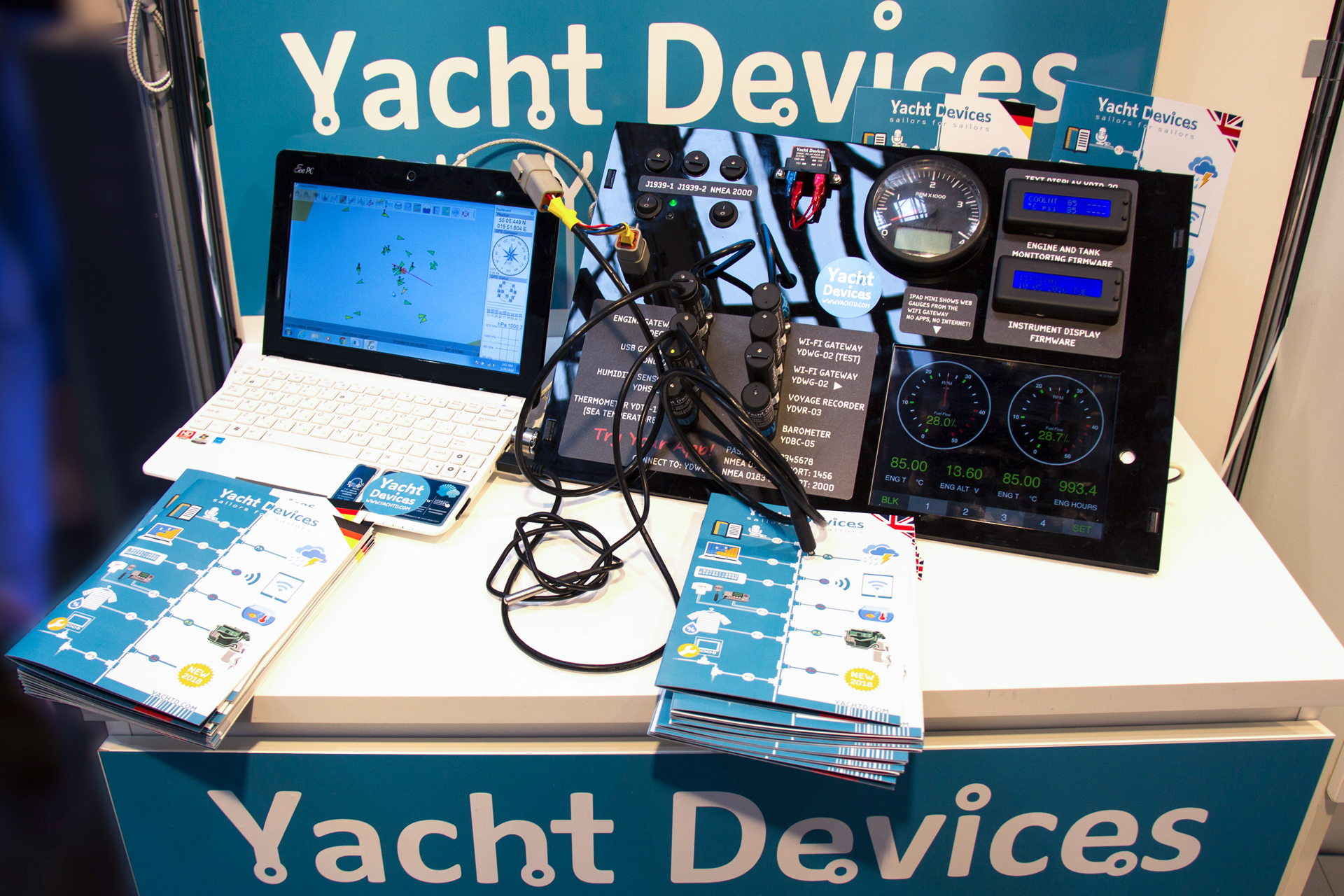 Стенд Yacht Devices на выставке Boot Show в Дюссельдорфе 2018 Стенд Yacht Devices на выставке Boot Show в Дюссельдорфе 2018