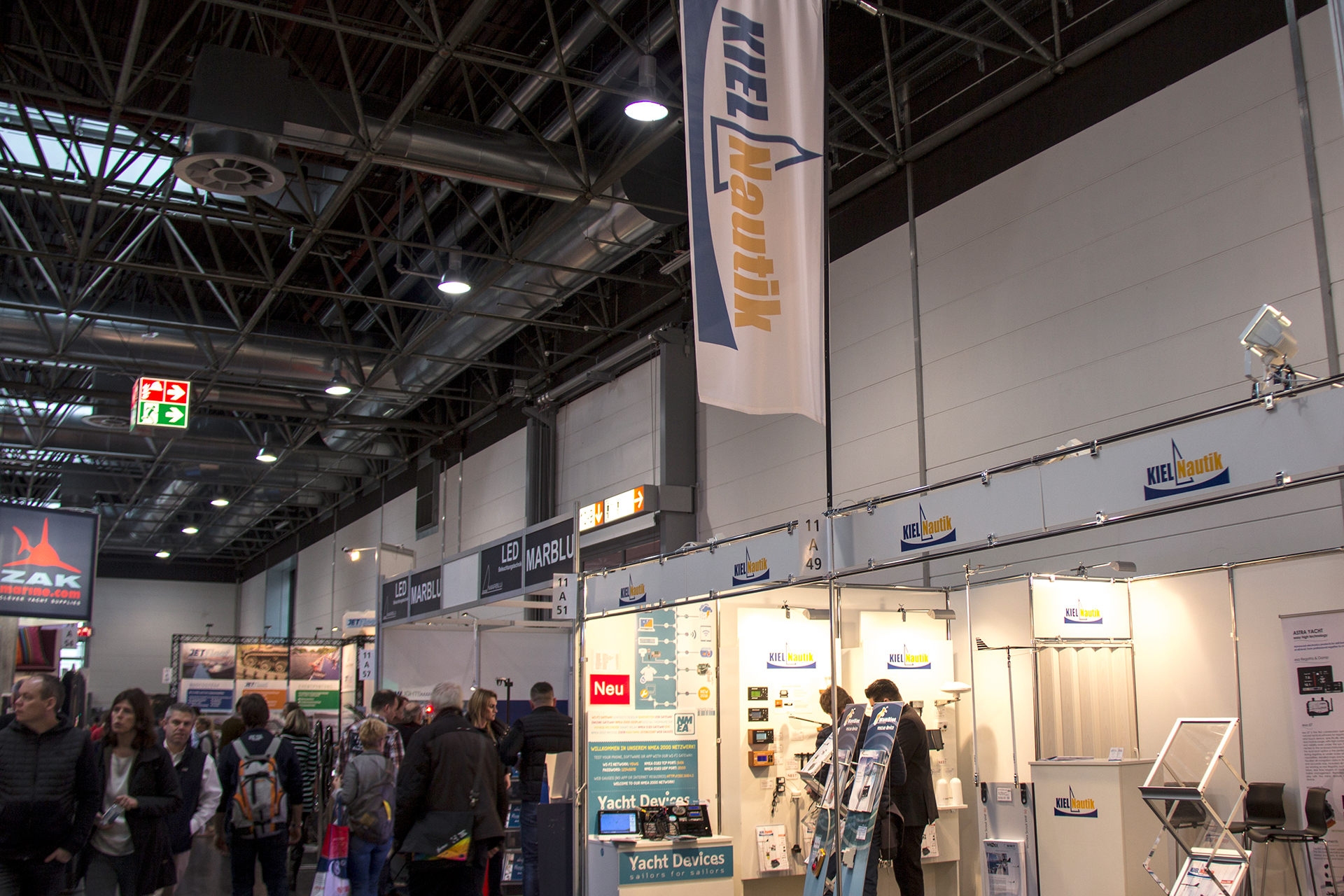 Стенд Kiel Nautic на выставке Boot Show в Дюссельдорфе 2018 Стенд Kiel Nautic на выставке Boot Show в Дюссельдорфе 2018