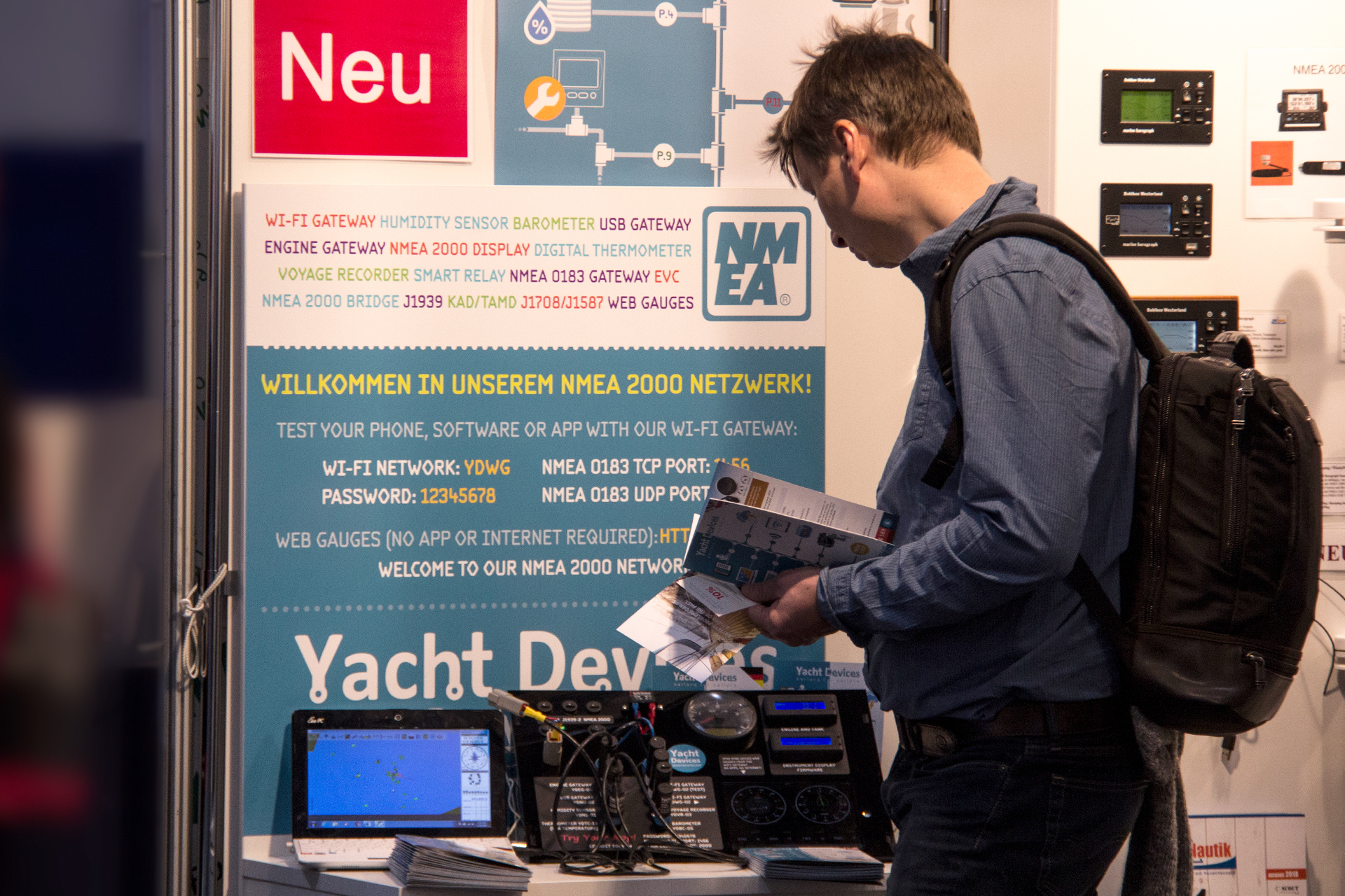 Yacht Devices на Boot Dusseldorf 2018