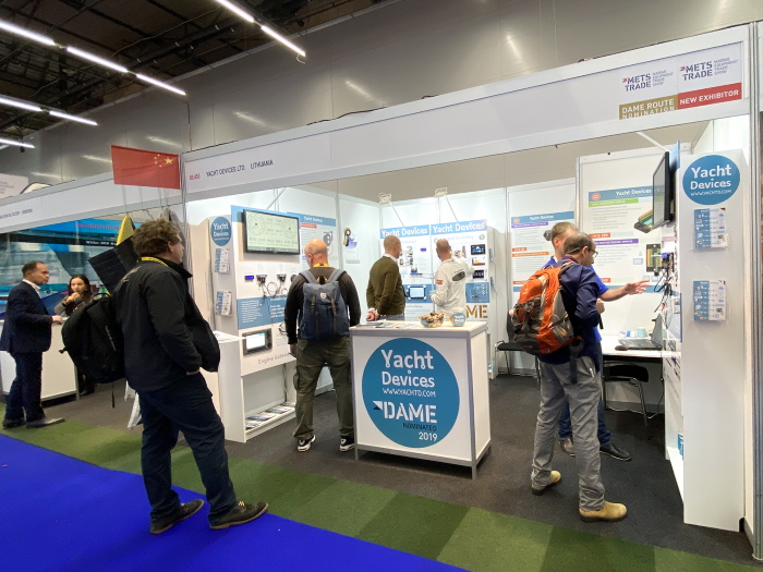 Стенд Yacht Devices на METS Trade 2019 Стенд Yacht Devices на METS Trade 2019
